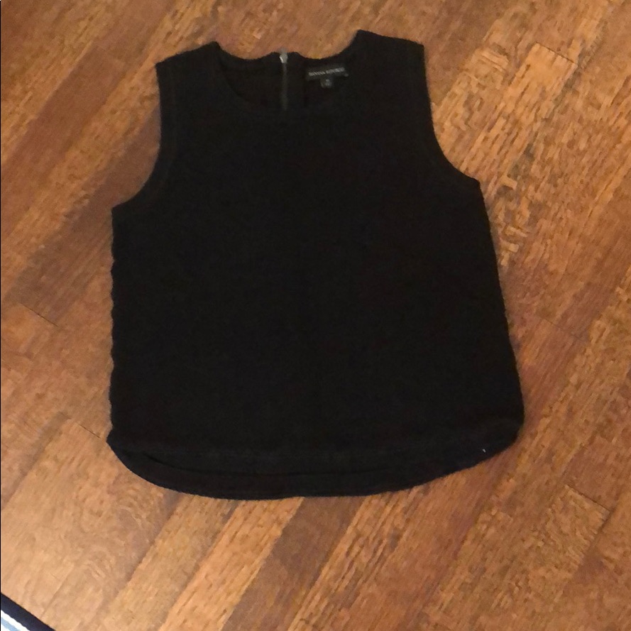 Black Ribbed Shell